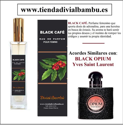 Nº 152 BLACK CAFÉ  Perfume mujer 50ml