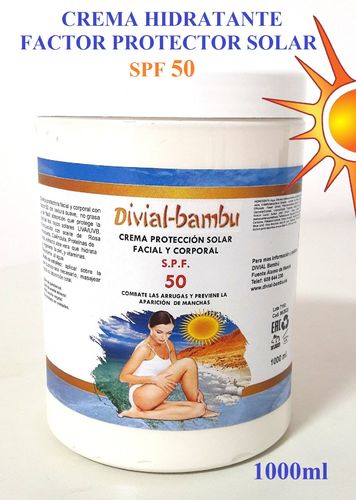 Crema Hidratante SPF50 - 1000ml