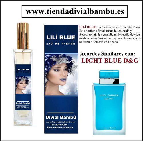 LILÍ BLUE  perfume mujer  50ml