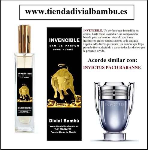 Nº 215 INVENCIBLE perfume Hombre 50ml