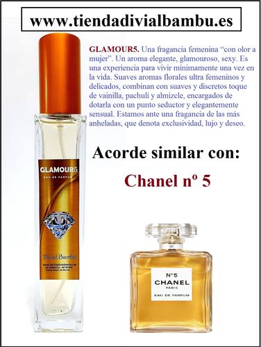 GLAMOUR5 perfume mujer - 50ml