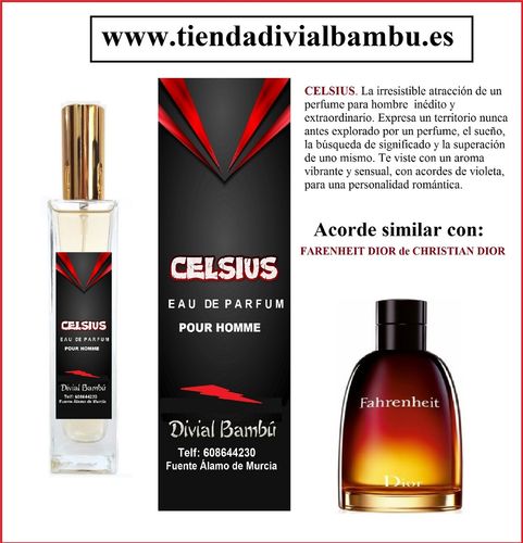 Nº 94 CELSIUS Perfume hombre 50ml