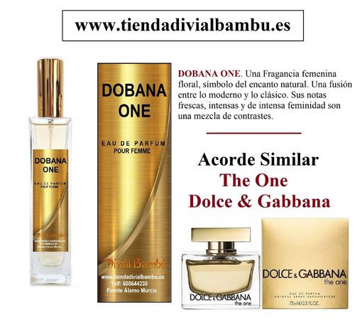 Nº 134 DOBANA ONE perfume mujer 50ml