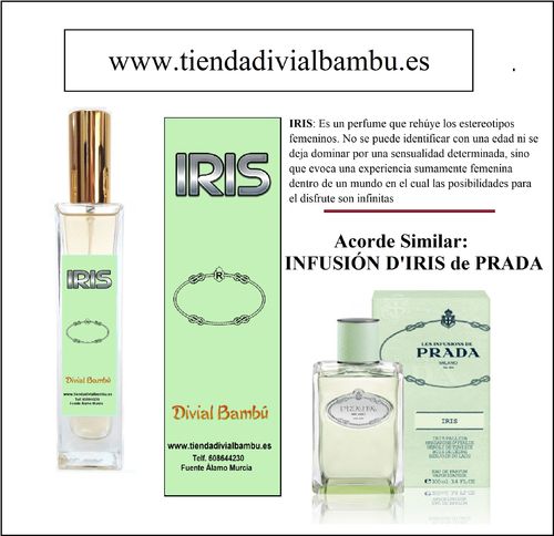 Nº 155 IRIS perfume mujer 50ml