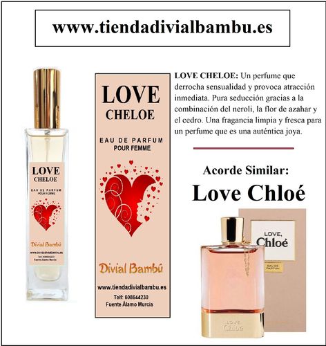 Nº 181 LOVE CHELOE perfume mujer 50ml