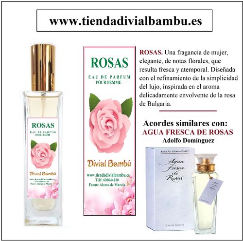 Nº 137 ROSAS perfume de mujer 50ml
