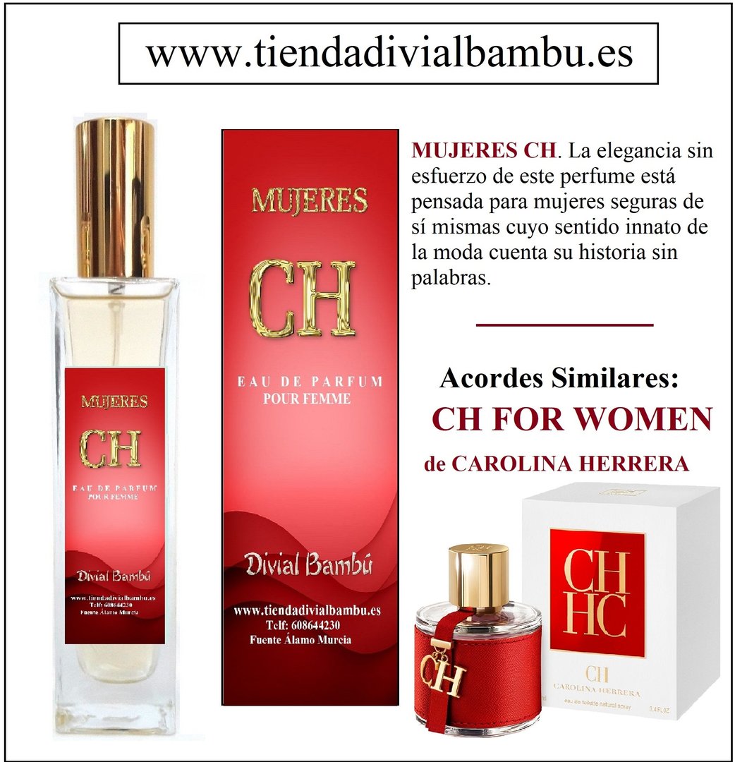 Nº 48 MUJERES CH perfume mujer - Tienda Bambú