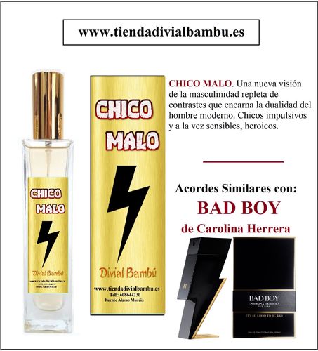 Nº 77 CHICO MALO perfume hombre 50ml