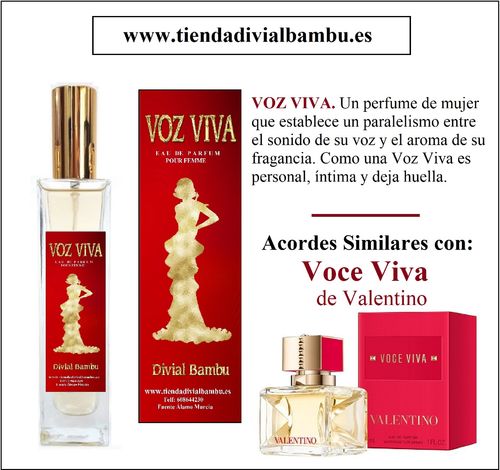 Nº 175 VOZ VIVA perfume mujer 50ml
