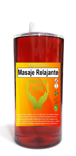 Aceite perfumado MASAJE RELAJANTE 1000ml