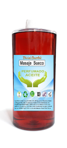 Aceite perfumado MASAJE SUECO 1000ml
