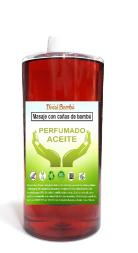 Aceite perfumado MASAJE CON CAÑAS DE BAMBÚ 1000ml