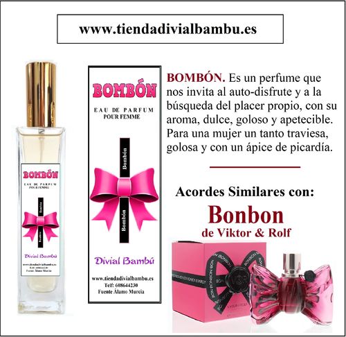 Nº 38 BOMBÓN perfume mujer 50ml