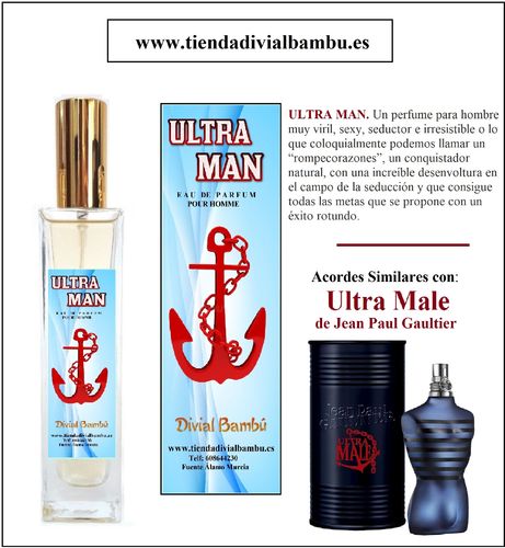 Nº 220 ULTRA MAN perfume hombre 50ml