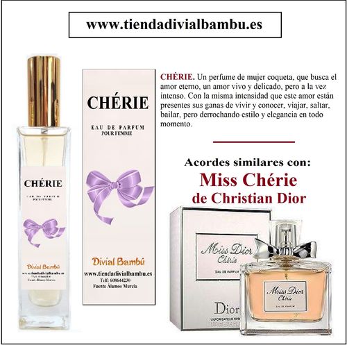 Nº 164 CHERIE perfume mujer 50ml