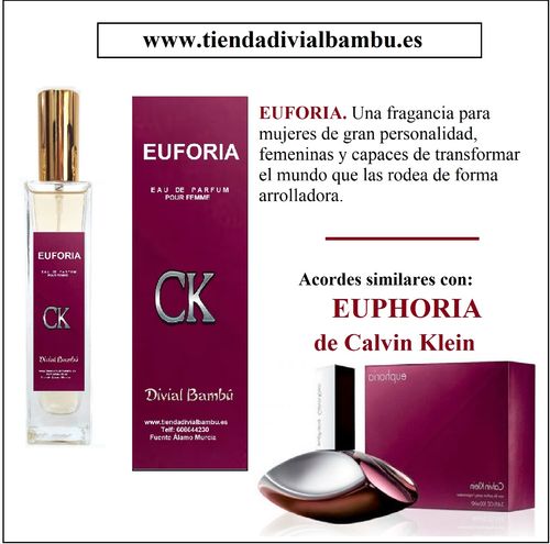 Nº 129 EUFORIA perfume mujer 50ml