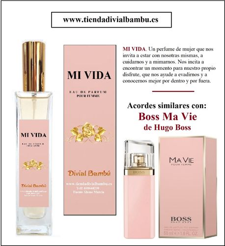 Nº 86 MI VIDA perfume mujer 50ml