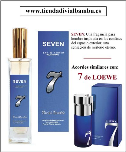 SEVEN perfume hombre 50ml