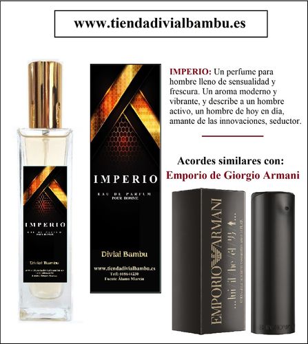 IMPERIO perfume hombre 50ml