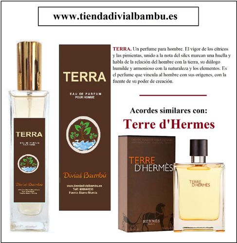 TERRA perfume hombre 50ml