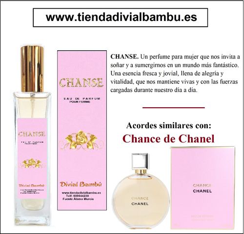 Nº 156 CHANSE. perfume mujer 50ml