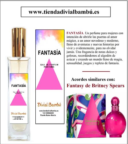 Nº 127 FANTASÍA perfume mujer 50ml