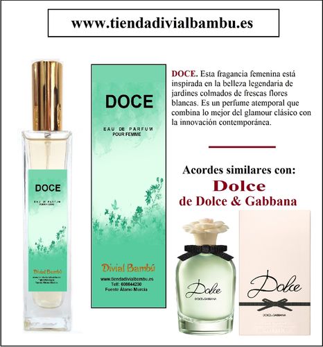 Nº 50 DOCE perfume mujer 50ml