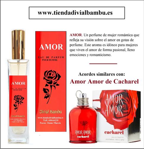 Nº 101 AMOR perfume mujer 50ml