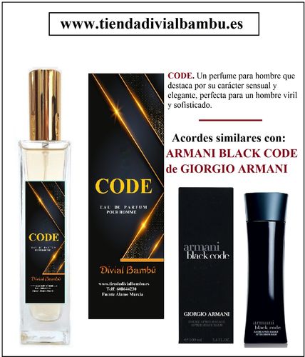 CODE perfume hombre 50ml