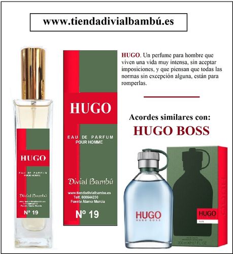 Nº 19 HUGO perfume hombre 50ml