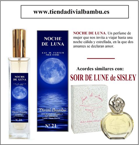 Nº 21 NOCHE DE LUNA perfume mujer 50ml