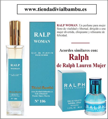 Nº 106 RALP WOMAN perfume mujer 50ml