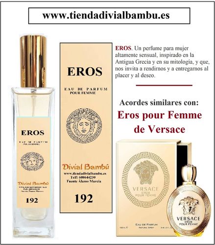 Nº 192 EROS. perfume mujer 50ml