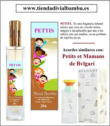 Nº 304 PETITS perfume Infantil Unisex  50ml