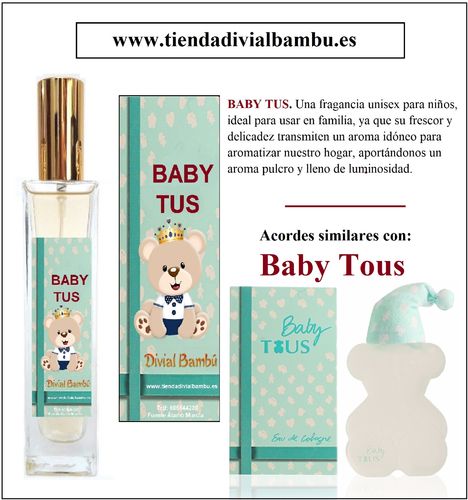 Nº 300 BABY TUS perfume Infantil Unisex 50ml