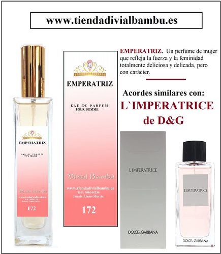 Nº 172 EMPERATRIZ perfume mujer 50ml
