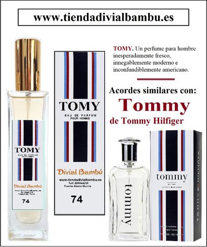 Nº 74 TOMY perfume hombre 50ml