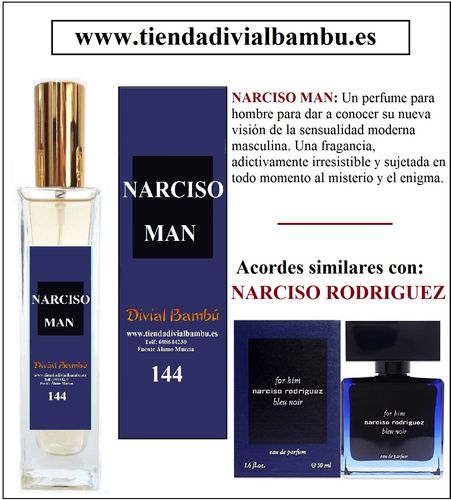 Nº 144 NARCISO MAN perfume hombre 50ml