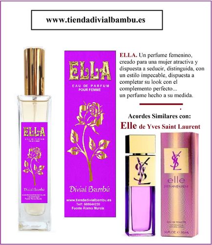 Nº 109 ELLA  perfume mujer 50ml