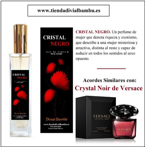 Nº 135 CRISTAL NEGRO perfume mujer 50ml