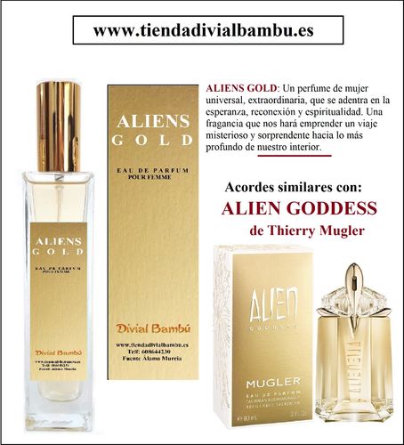 Nº 112 ALIENS GOLD perfume mujer 50ml