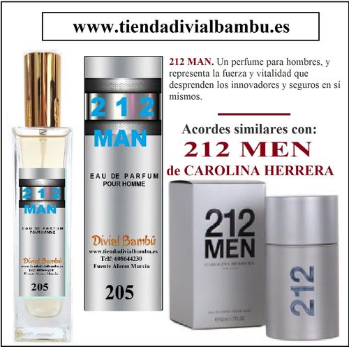 212 MAN perfume hombre 50ml