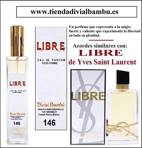 Nº 146 LIBRE perfume mujer 50ml