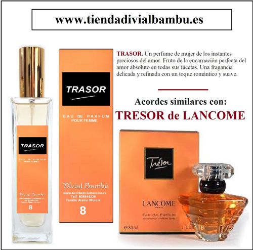 Nº 8 TRASOR perfume mujer 50ml