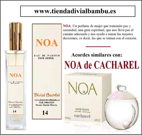 Nº 14 NOA perfume mujer 50ml