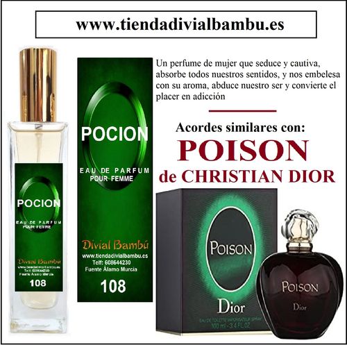 Nº 108 POCION perfume mujer 50ml