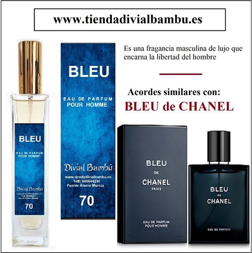 Nº 70 BLEU perfume hombre 50ml