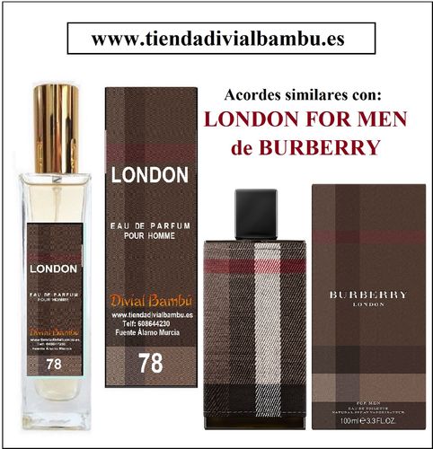 Nº 78 LONDON perfume hombre 50ml