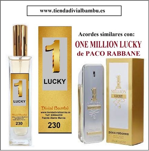 Nº 230 ONE LUKY perfume hombre 50ml
