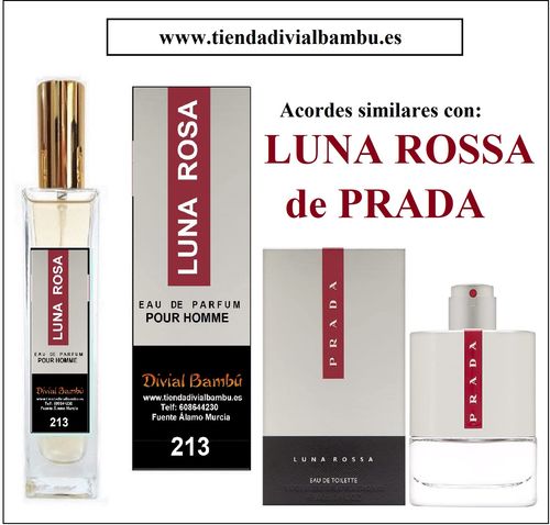 Nº 213 LUNA ROSA perfume hombre 50ml
